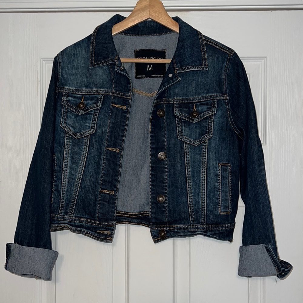 Cropped Denim Jacket